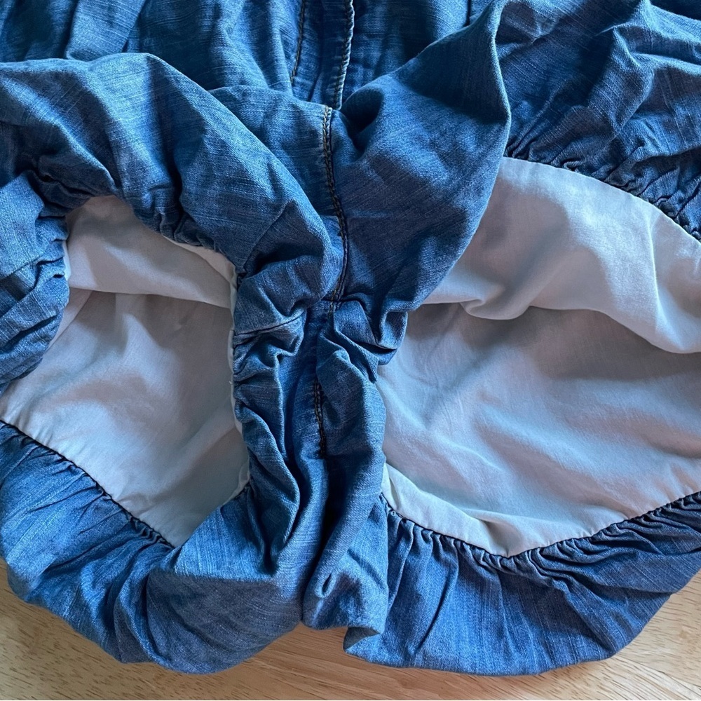 New! Atelier Victoria's Secret X Altuzarra Denim Bloomer Short 47489 - Picture 12 of 16